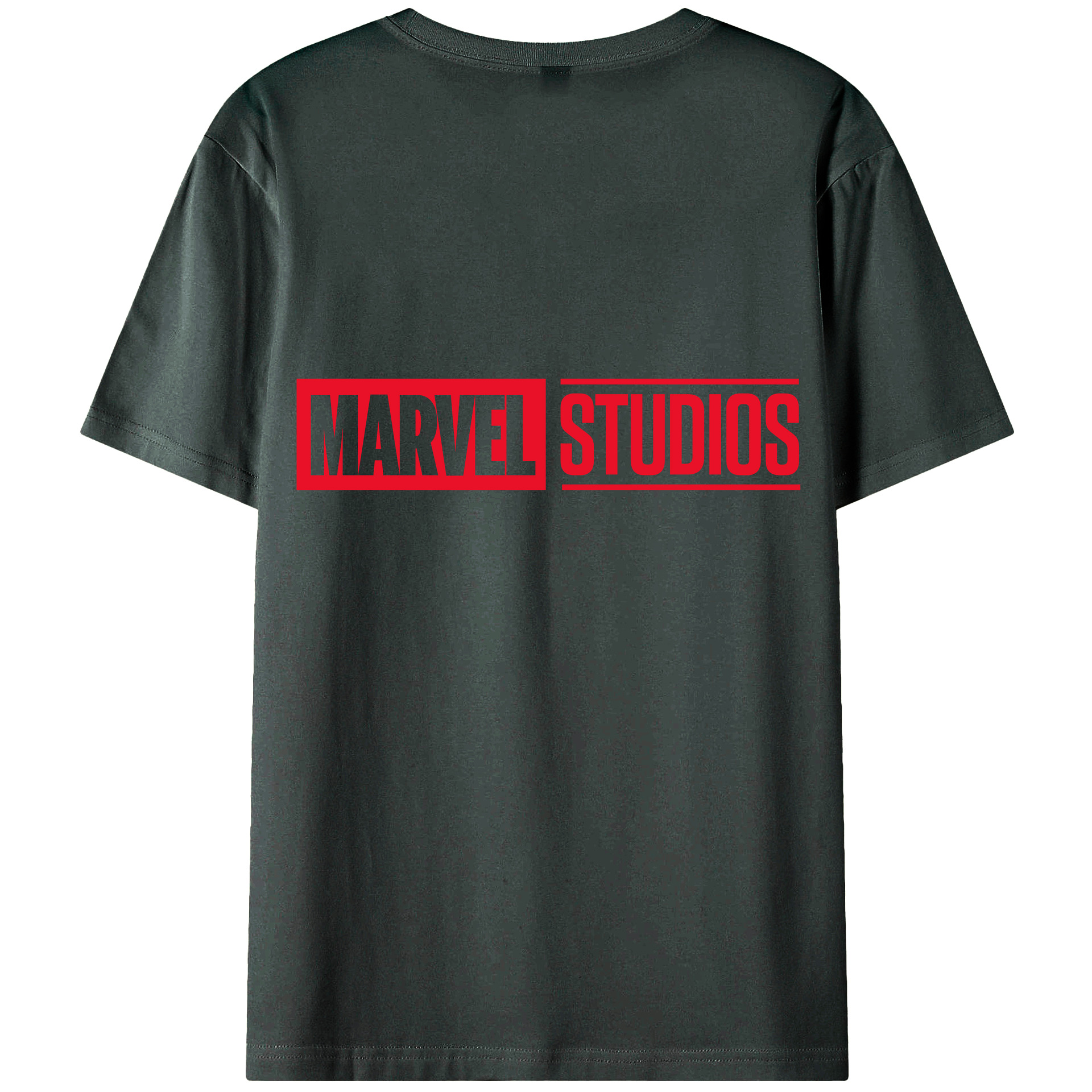 （画像用） アベンジャーズ The Avengers 綿100％ メンズ半袖Tシャツ（バックプリント） 通気性